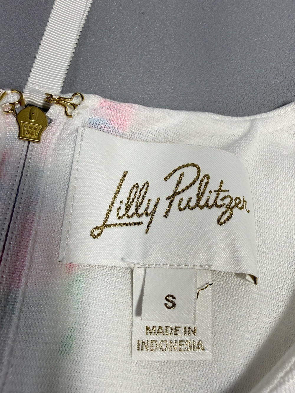 Lilly Pulitzer Melodie White Orchid Floral Print Sleeveless Maxi Dress - Picture 16 of 16